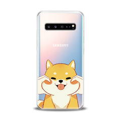 Lex Altern Smiling Shiba Inu Samsung Galaxy Case