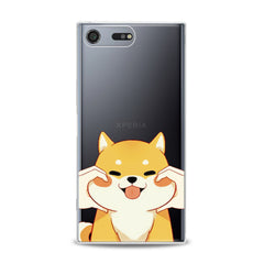 Lex Altern TPU Silicone Sony Xperia Case Smiling Shiba Inu