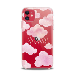 Lex Altern TPU Silicone iPhone Case Pink Clouds