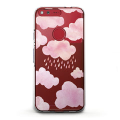 Lex Altern TPU Silicone Phone Case Pink Clouds