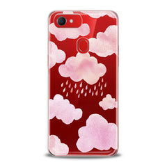 Lex Altern TPU Silicone Oppo Case Pink Clouds