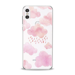 Lex Altern TPU Silicone Motorola Case Pink Clouds