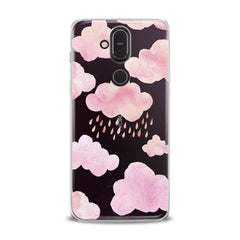 Lex Altern TPU Silicone Nokia Case Pink Clouds