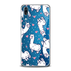 Lex Altern TPU Silicone Huawei Honor Case White Llamas