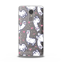 Lex Altern White Llamas Lenovo Case