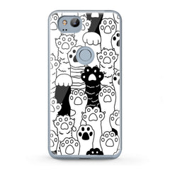 Lex Altern TPU Silicone Google Pixel Case Cat Paws