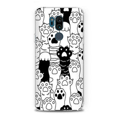 Lex Altern TPU Silicone LG Case Cat Paws