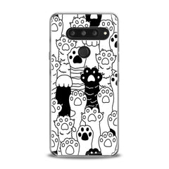 Lex Altern TPU Silicone LG Case Cat Paws