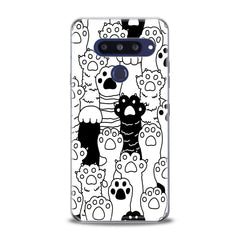 Lex Altern TPU Silicone LG Case Cat Paws