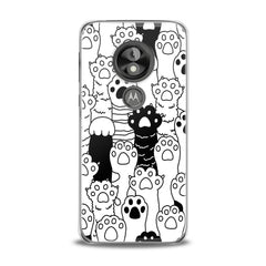 Lex Altern TPU Silicone Motorola Case Cat Paws