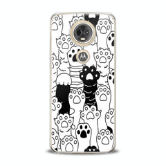 Lex Altern TPU Silicone Motorola Case Cat Paws