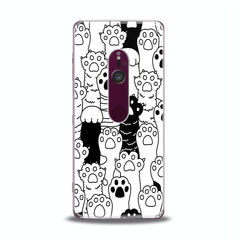 Lex Altern TPU Silicone Sony Xperia Case Cat Paws