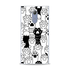 Lex Altern TPU Silicone Sony Xperia Case Cat Paws