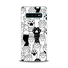 Lex Altern TPU Silicone Samsung Galaxy Case Cat Paws