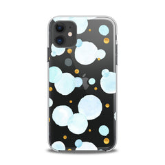 Lex Altern TPU Silicone iPhone Case Blue Bubbles