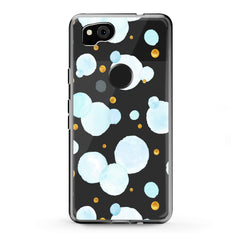 Lex Altern Google Pixel Case Blue Bubbles