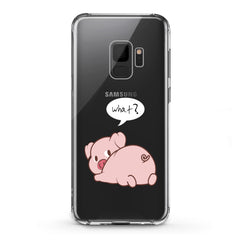 Lex Altern TPU Silicone Samsung Galaxy Case Pink Piglet