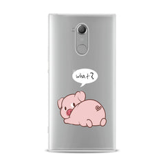 Lex Altern TPU Silicone Sony Xperia Case Pink Piglet