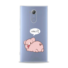 Lex Altern TPU Silicone Sony Xperia Case Pink Piglet