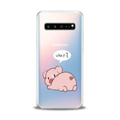 Lex Altern TPU Silicone Samsung Galaxy Case Pink Piglet