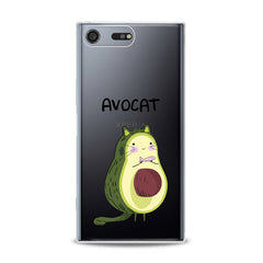 Lex Altern TPU Silicone Sony Xperia Case Cute Avocat