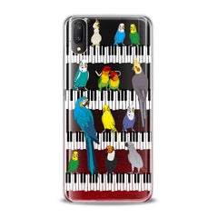 Lex Altern TPU Silicone VIVO Case Colorful Parrots