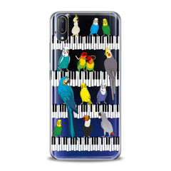 Lex Altern TPU Silicone VIVO Case Colorful Parrots