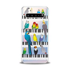 Lex Altern Colorful Parrots Samsung Galaxy Case