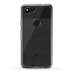 Lex Altern TPU Silicone Google Pixel Case Melodic Pattern