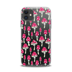 Lex Altern TPU Silicone iPhone Case Amanita Mushrooms