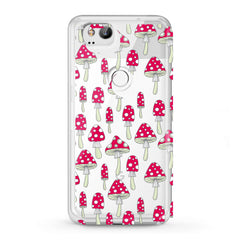 Lex Altern TPU Silicone Google Pixel Case Amanita Mushrooms