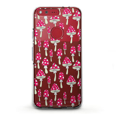 Lex Altern TPU Silicone Google Pixel Case Amanita Mushrooms