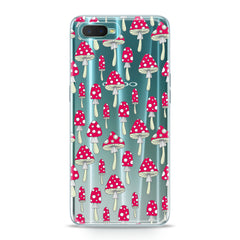 Lex Altern TPU Silicone Oppo Case Amanita Mushrooms