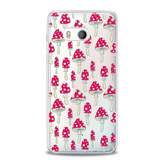 Lex Altern TPU Silicone HTC Case Amanita Mushrooms