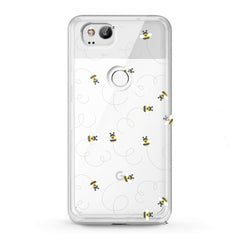 Lex Altern TPU Silicone Google Pixel Case Small Bee Pattern