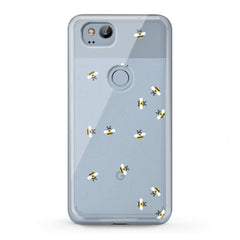 Lex Altern TPU Silicone Google Pixel Case Small Bee Pattern