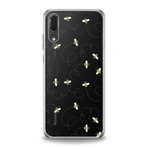 Lex Altern Small Bee Pattern Huawei Honor Case