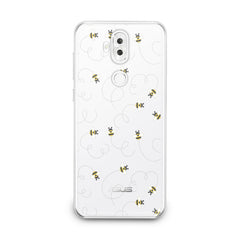 Lex Altern TPU Silicone Asus Zenfone Case Small Bee Pattern