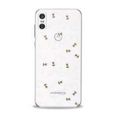 Lex Altern TPU Silicone Motorola Case Small Bee Pattern