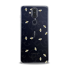 Lex Altern TPU Silicone Nokia Case Small Bee Pattern