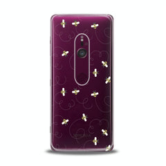 Lex Altern TPU Silicone Sony Xperia Case Small Bee Pattern