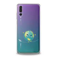 Lex Altern TPU Silicone Huawei Honor Case Cute Blue Earth