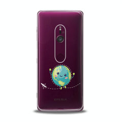 Lex Altern TPU Silicone Sony Xperia Case Cute Blue Earth