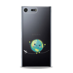 Lex Altern Cute Blue Earth Sony Xperia Case