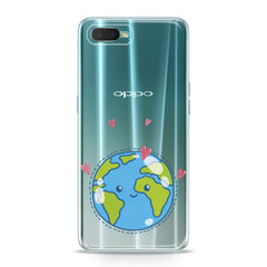 Lex Altern TPU Silicone Oppo Case Lovely Earth