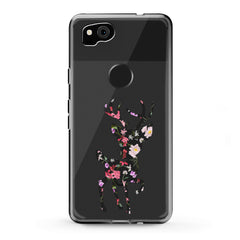 Lex Altern TPU Silicone Google Pixel Case Kawaii Floral Deer