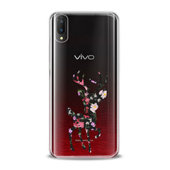 Lex Altern TPU Silicone VIVO Case Kawaii Floral Deer