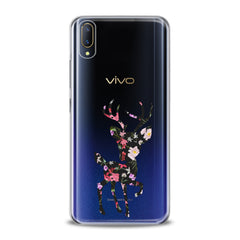 Lex Altern TPU Silicone VIVO Case Kawaii Floral Deer