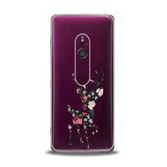 Lex Altern TPU Silicone Sony Xperia Case Kawaii Floral Deer