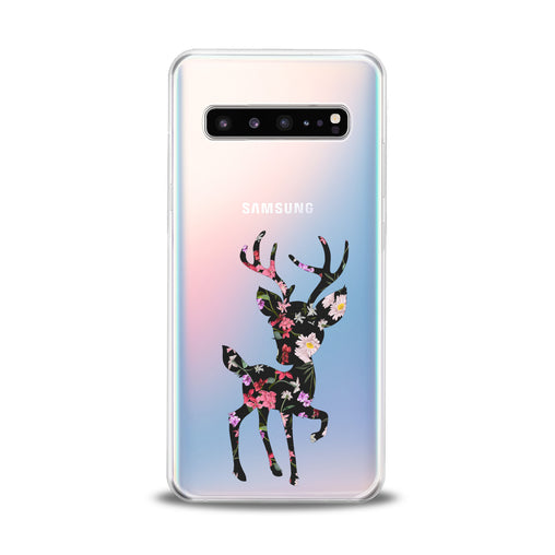 Lex Altern Kawaii Floral Deer Samsung Galaxy Case